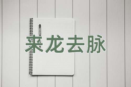 成语来龙去脉