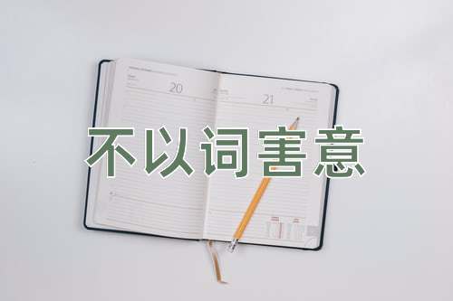 成语不以词害意