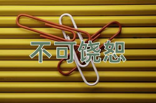 成语不可饶恕