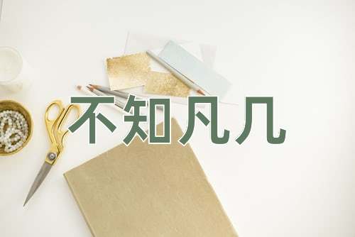 成语不知凡几