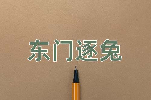 成语东门逐兔