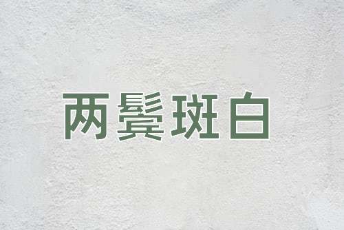 成语两鬓斑白