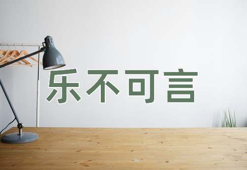 成语乐不可言