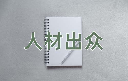 成语人材出众