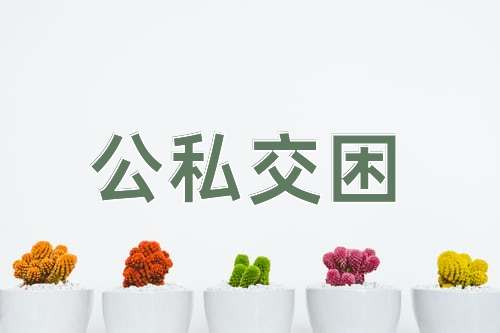 成语公私交困