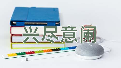 成语兴尽意阑