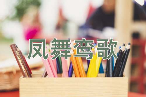成语凤舞鸾歌