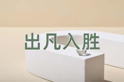 成语出凡入胜