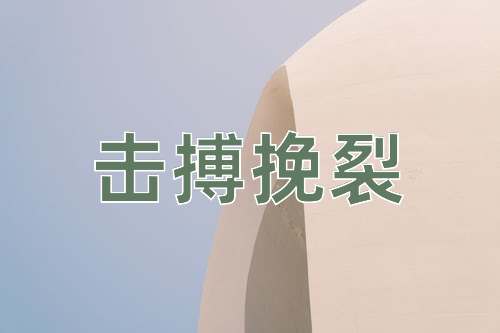 成语击搏挽裂