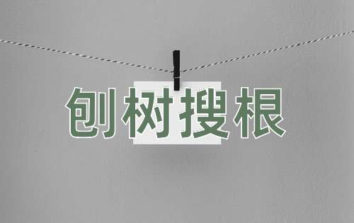 成语刨树搜根