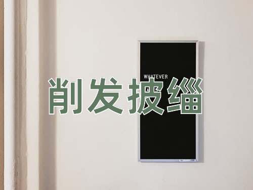 成语削发披缁