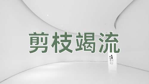 成语剪枝竭流