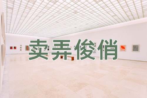 成语卖弄俊俏