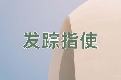 成语发踪指使