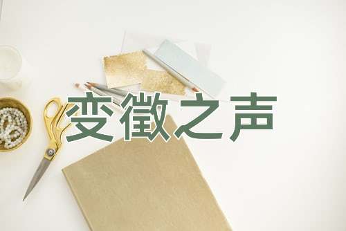 成语变徵之声