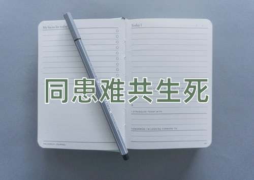 成语同患难共生死