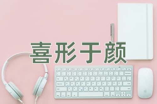成语喜形于颜