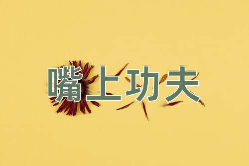 成语嘴上功夫