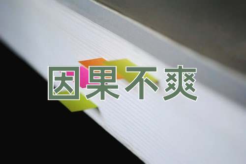 成语因果不爽