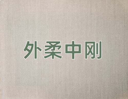 成语外柔中刚