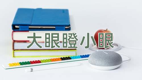 成语大眼瞪小眼