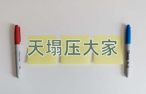 成语天塌压大家