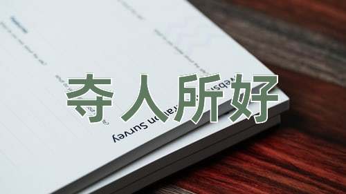 成语夺人所好
