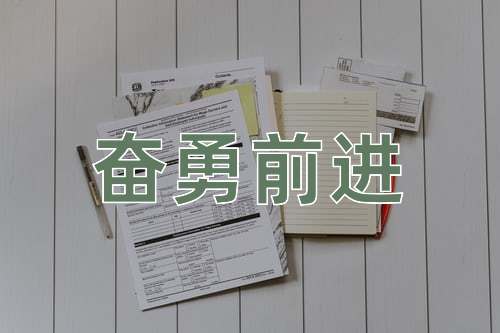 成语奋勇前进