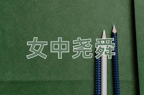 成语女中尧舜