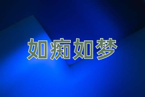 成语如痴如梦