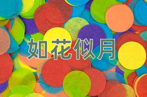 成语如花似月