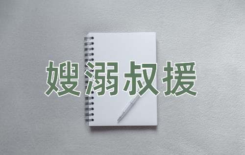 成语嫂溺叔援