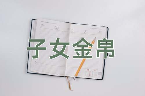 成语子女金帛