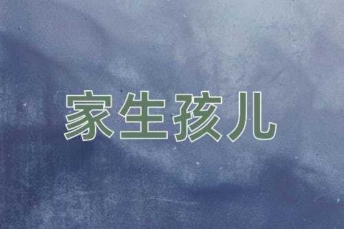 成语家生孩儿