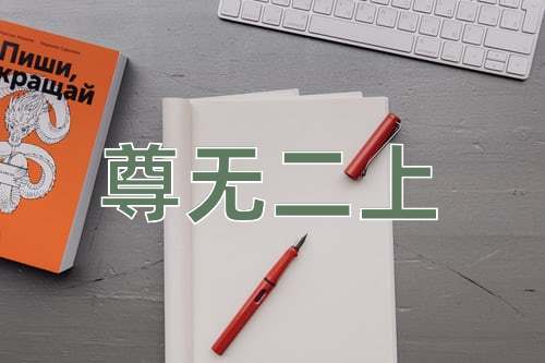 成语尊无二上