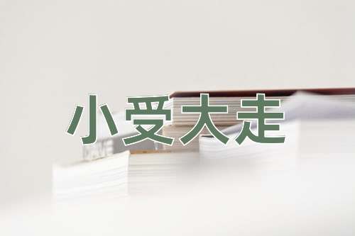 成语小受大走