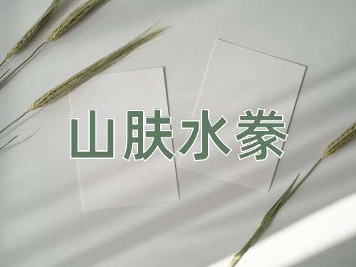 成语山肤水豢