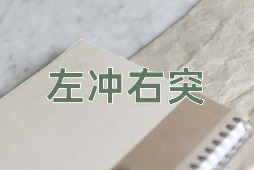 成语左冲右突