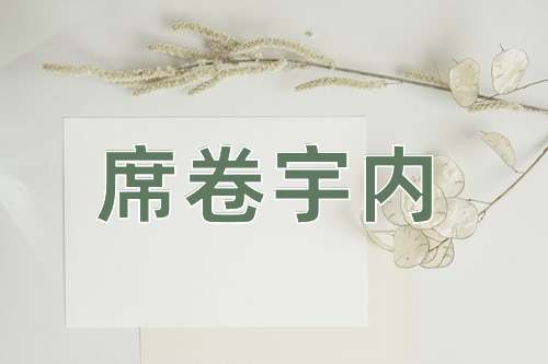 成语席卷宇内