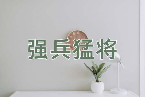 成语强兵猛将
