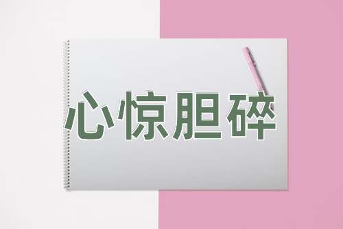 成语心惊胆碎