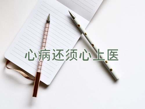 成语心病还须心上医