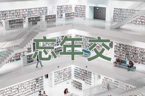 成语忘年交