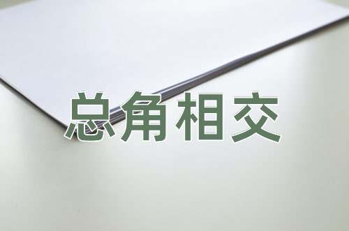 成语总角相交