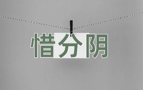成语惜分阴