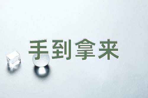 成语手到拿来