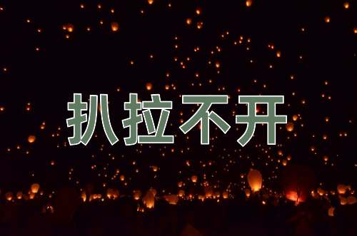 成语扒拉不开