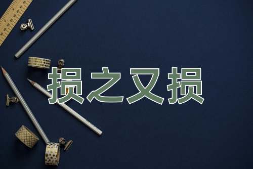 成语损之又损