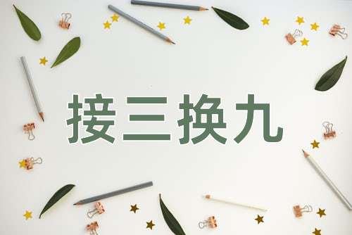 成语接三换九
