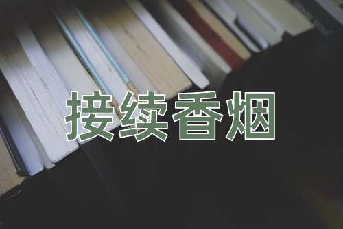 成语接续香烟